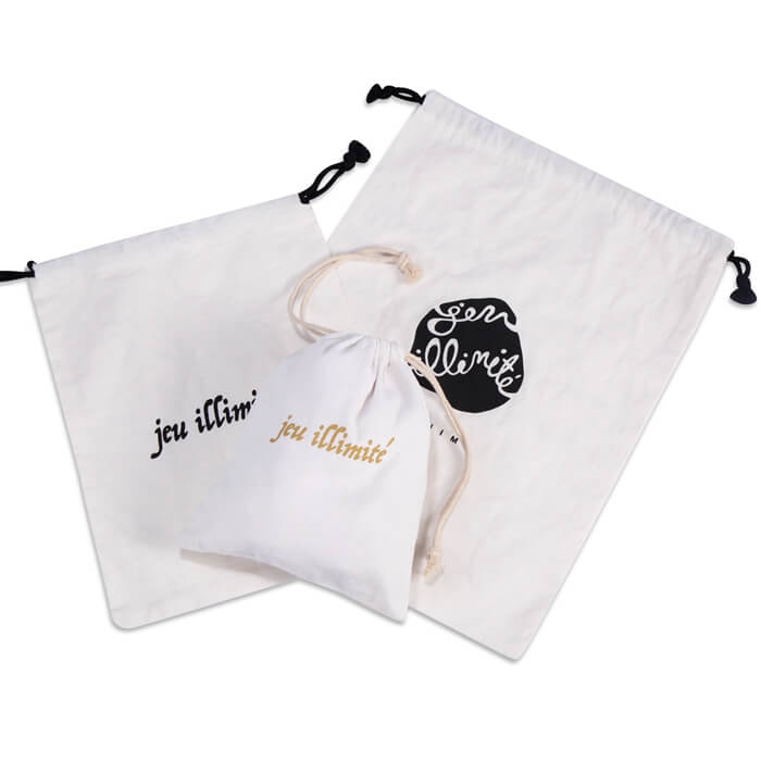 drawstring canvas bags